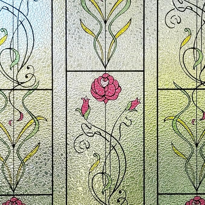 KESPEN WINDOW FILMS Window Privacy Film Stained Glass Frosted Glass Films - Image 9