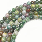 MJDCB AAA Natural Round India Agate Stone Beads Onyx Loose Beads - Image 5