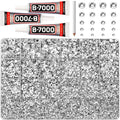 32000Pcs Silver Clear Rhinestones by Worthofbest