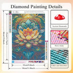 CHWGLFGG Mandala Lotus Diamond Painting Kit - Image 6