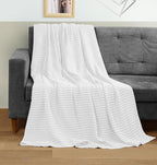 Utopia Bedding 100% Cotton Waffle Weave Blanket Full Size - Image 4