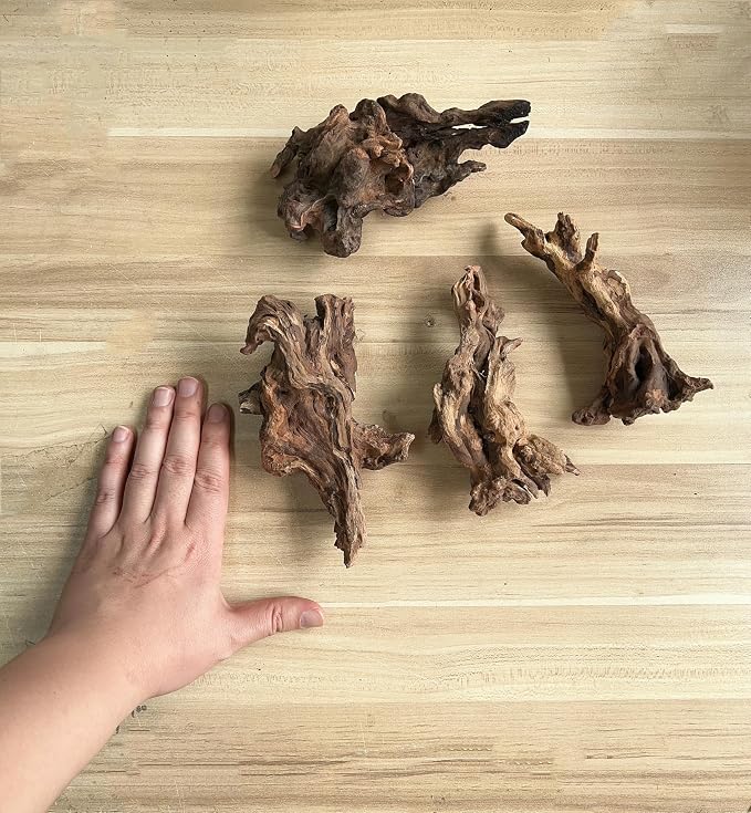 YZHZOM Small Natural Driftwood for Aquarium Styling Carefully Selected Natural - Image 2