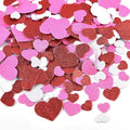 Coopay 300Pcs Foam Stickers Glitter Hearts Foam Stickers Self Adhesive Heart by Coopay