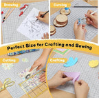 Premium Self Healing Cutting Mat 18'' x 12'', A3 Non-slip Sewing Mat - Image 7