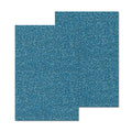2 Pack 8'' x 12'' Glitter Blue Acrylic Sheet, 3mm Thick Acrylic Plexiglass by Unknown