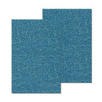 2 Pack 8'' x 12'' Glitter Blue Acrylic Sheet, 3mm Thick Acrylic Plexiglass by Unknown