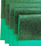 Jtnohx Glitter Felt Fabric, 8 x12 inches Felt Square Glitter - Image 3