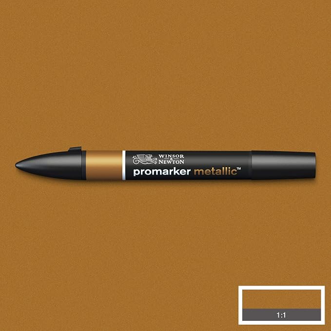 Winsor & Newton ProMarker, Metallic Red Gold - Image 4