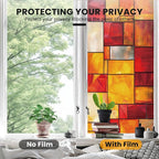 Stained Glass Window Privacy Film Static Cling - Image 5