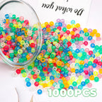 1000Pcs Glow in The Dark Pony Beads 9mm Plastic Kandi Beads Bulk - Image 5
