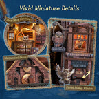 FUNPOLA LED 3D Wood Puzzle Owl Post Office, Dynamic Model - Image 3