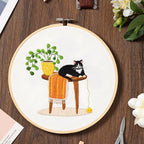 Bonroy 4 Sets Embroidery Set for Beginners, Art Craft, Easy Sewing, Includes - Image 7