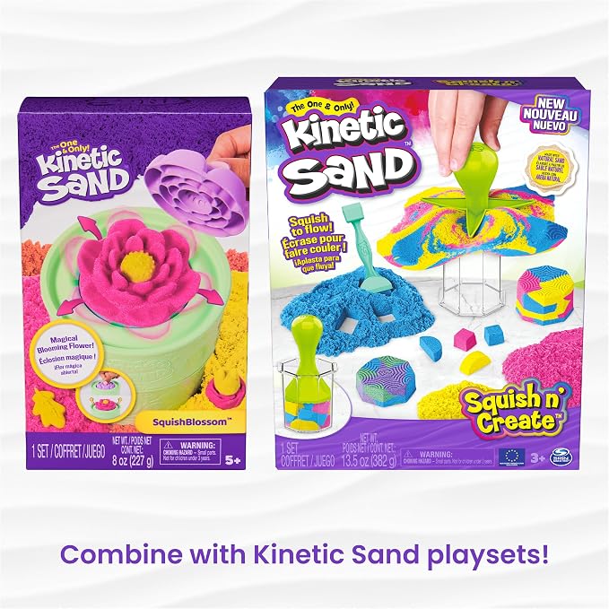 Kinetic Sand 2lb Pink, Moldable Play Sand Sensory Toys, Ages 3+ | Squish - Image 8