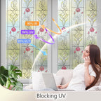 KESPEN WINDOW FILMS Window Privacy Film Stained Glass Frosted Glass Films - Image 2