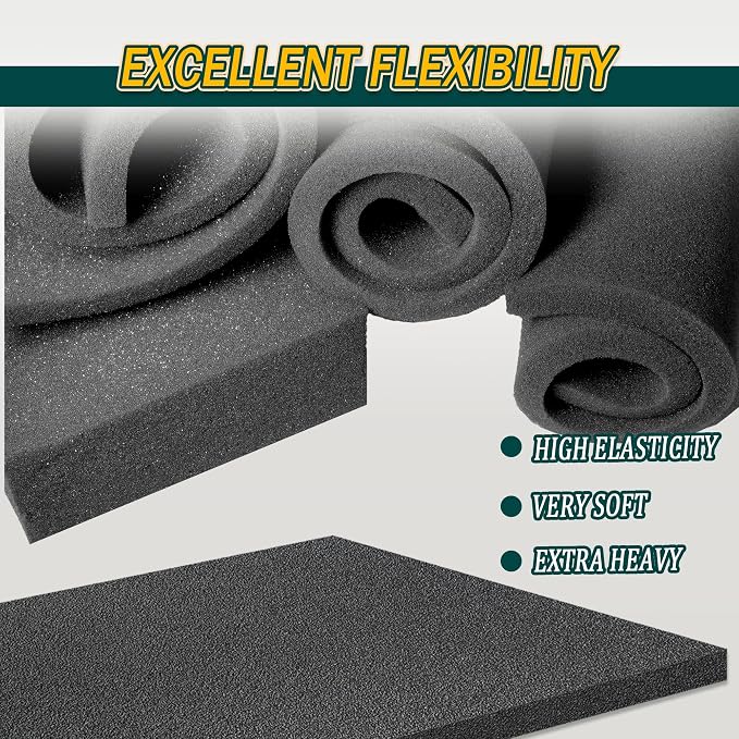 Polyurethane Foam Pads for Packing Foam Sheets Black Cuttable High Density - Image 4