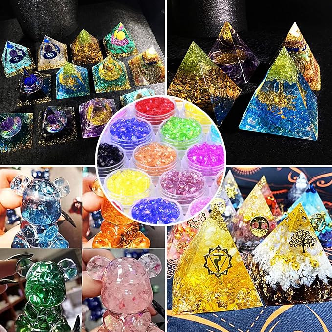 48 Box Crushed Glass Craft Glitter Fine - Image 3