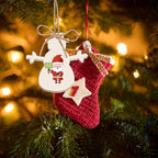Waeceip 50PCS Unfinished Wood Snowman Kit - Image 3