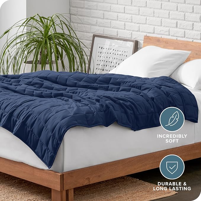 Bare Home Weighted Blanket Queen Size 20lb - Image 5