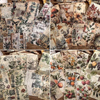 120 Sheets Vintage Botanical Scrapbook Paper Set, Journaling Scrapbooking - Image 2