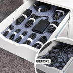 Self-Gripping Cable Ties by Wrap-It Storage, 40 Pack – Reusable Hook and Loop - Image 2