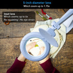 LED Magnifying Desk Lamp – Magnifier Lamp - Image 4