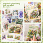 3.4" Large Flower Stickers for Scrapbooking – 60PCS Waterproof Wall &Floral - Image 7