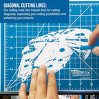 U.S. Art Supply 12" x 18" Self-Healing Cutting Mat 5-Ply - Image 4