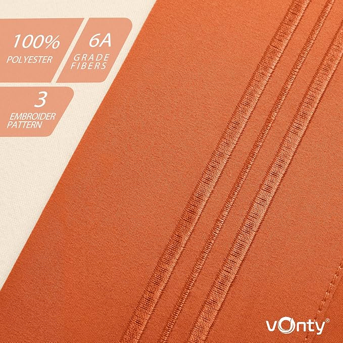 Vonty 2 Pack King Pillow Cases - Image 7