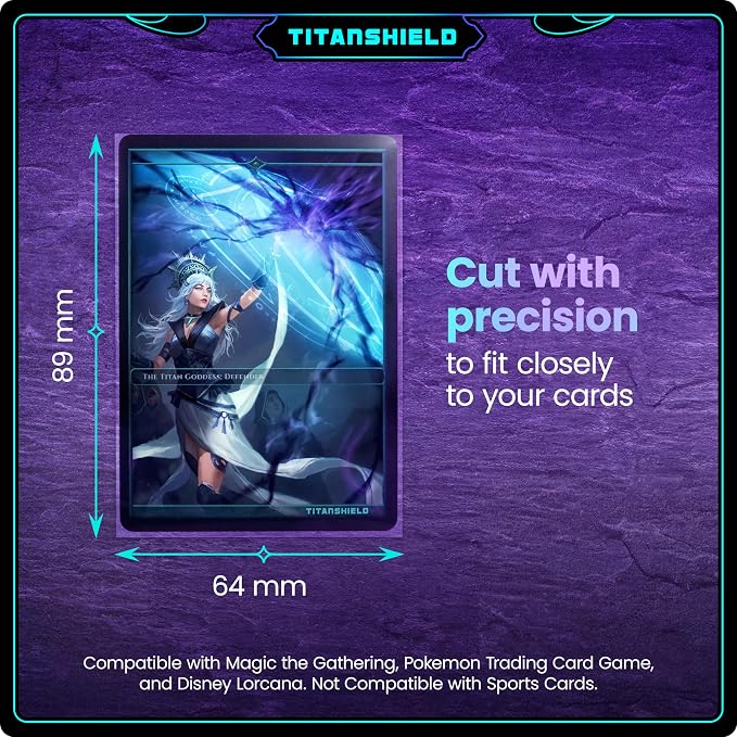 TitanShield | Inner Sleeves | Perfect Fit Card Sleeves | Compatible - Image 4