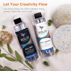 Rolio - Epoxy Resin and Hardener 16 oz Kit, Crystal Clear, UV Resistant - Image 5