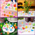 64PCS Luminous Mini Resin Animals Bulk, 64 Styles Glow in The Dark Tiny Little - Image 6