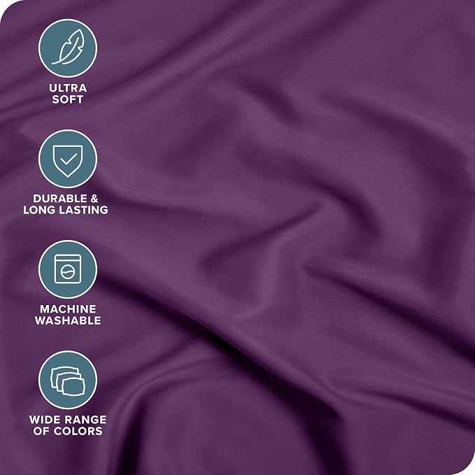 Bare Home 2-Pack Fitted Bottom Sheets Twin XL - Image 2