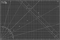 Elan Cutting Mat A1 Black & Taupe, Large Self Healing Cutting Mat 24 x 36 Inch by Elan