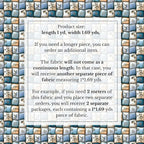 100% Cotton Fabric by the Yard – Turkish Quality Quilting & Sewing Fabric - Image 4