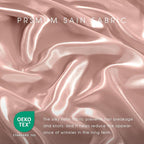 FreshCulture Satin Sheets Twin Size Bed Set - Image 5