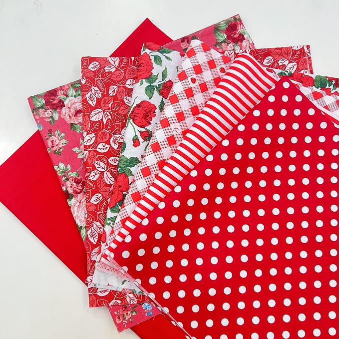 Cotton Fabric DIY Making Supplies Quilting Patchwork Fabric Fat Quarter Bundles by LMAEZNER