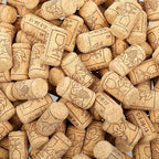 200Pack Straight Wine Cork, #8 Natural 7/8" x 1 3/4" Soft Wine Corks by Unknown