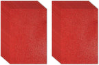 PATIKIL Red Shiny EVA Glitter Foam Sheet 11 x 8 Inch 2mm Thick Sparkle EVA by PATIKIL