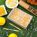 Landical 564 Pcs DIY Bead Keychain Kit Key Chain Making Craft Adjustable Letter - Image 3