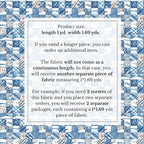 100% Cotton Fabric by the Yard – Turkish Quality Quilting & Sewing Fabric - Image 4