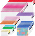 JARLINK 36 Pcs Mesh Zipper Pouch Bags, 8 Sizes Waterproof Zipper Bags | by JARLINK