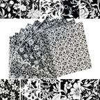 HANPATQUI 50PCS 5 x 5 inch 100% Cotton Fat Quarters Fabric - Image 6