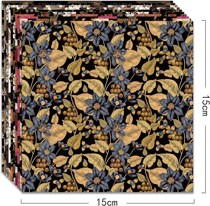 Origami Paper Kit 50 Sheets 6 Inch Square Double Sided Color 10 Vivid Colors - Image 3