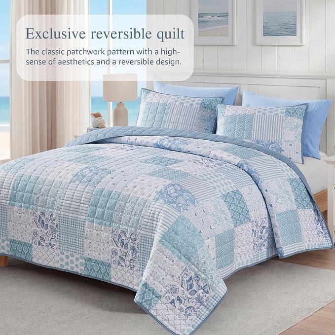 CASAAGUSTO Twin Quilt Set - Image 2