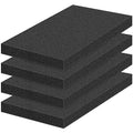 MYFAMIREA 4 PCS Polyurethane Foam Sheets 16" L x 12" W x 1.6" T Packing Foam by MYFAMIREA