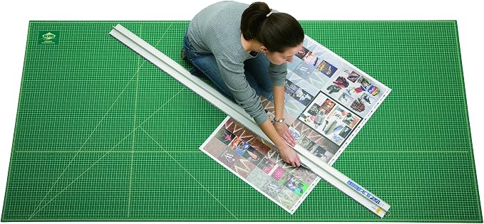 ALVIN GBM Self-Healing Cutting Mat 48 x 96 inch | Double-Sided Green/Black | - Image 3