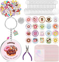 151Pcs Keychain Blanks Kit, DIY Keychain Making Kit by Unknown
