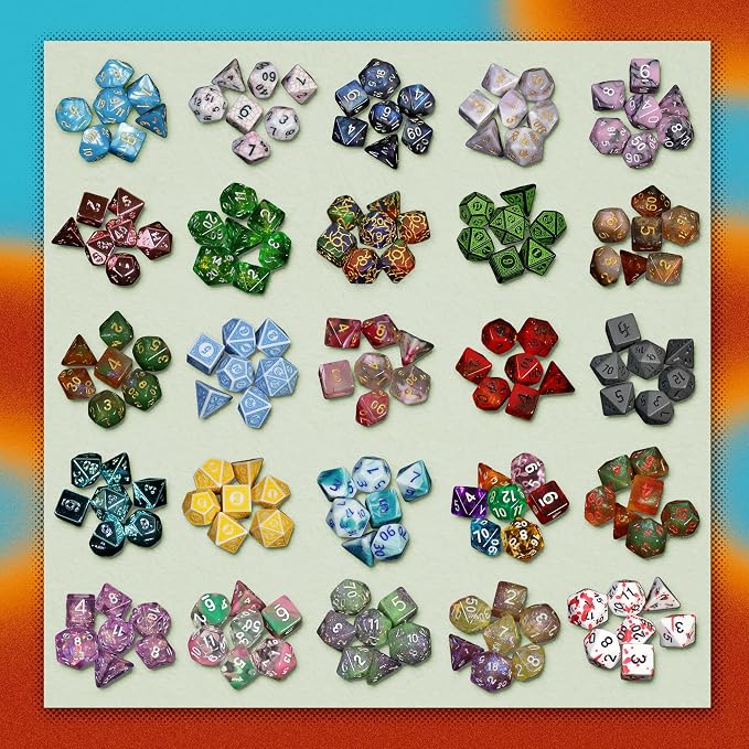 1985 Games Mystery Dice, Wide Range of Patterns, Gaming Dice, Suitable - Image 2
