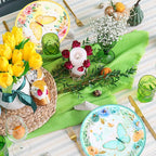 Funnymoom 60 Pcs 7 Inch Butterfly Birthday Party Plates Floral Paper Plates - Image 4