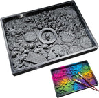 Fuyoooo Miniature Painting Dry Brush Palette, 7.9 x 5.9 Inch by Liraitoya